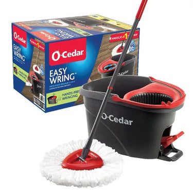 O - Cedar EasyWring Microfiber Spin Mop System - InspiredGrabs.com